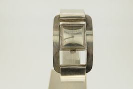 Longines Vintage Silver Watch By Serge Manzon
