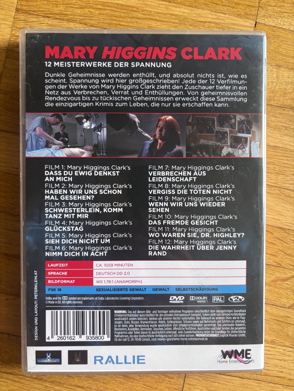 Alle DVDs: MARY HIGGINS CLARK: 12 Filme. DVD – Gebraucht aus Basel von san_2qlq 1