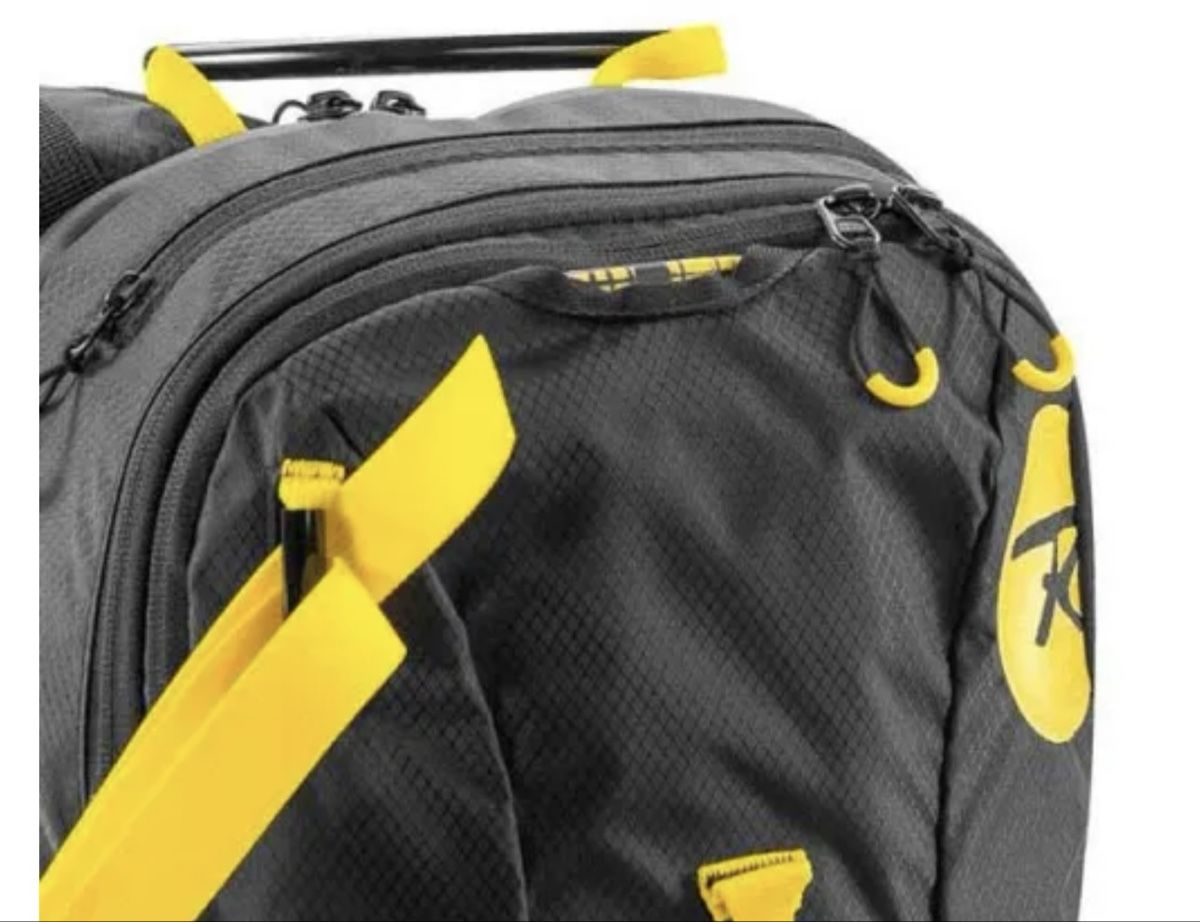 Rossignol Zaini: Rossignol Rucksack, schwarz-gelb – Usato da Zürich venduto da jeroendy 2