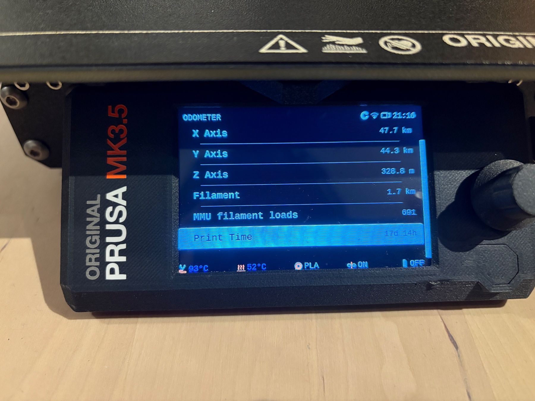 Prusa Stampanti 3D: Prusa MK3.5 (MK3S -> MK3.5) – Usato da Zollikon venduto da Dese 1