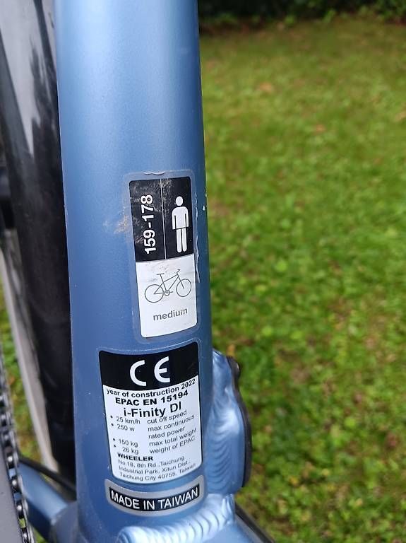 Wheeler Biciclette: E-bike Wheeler 250 W – Usato da Homburg venduto da 731955 4
