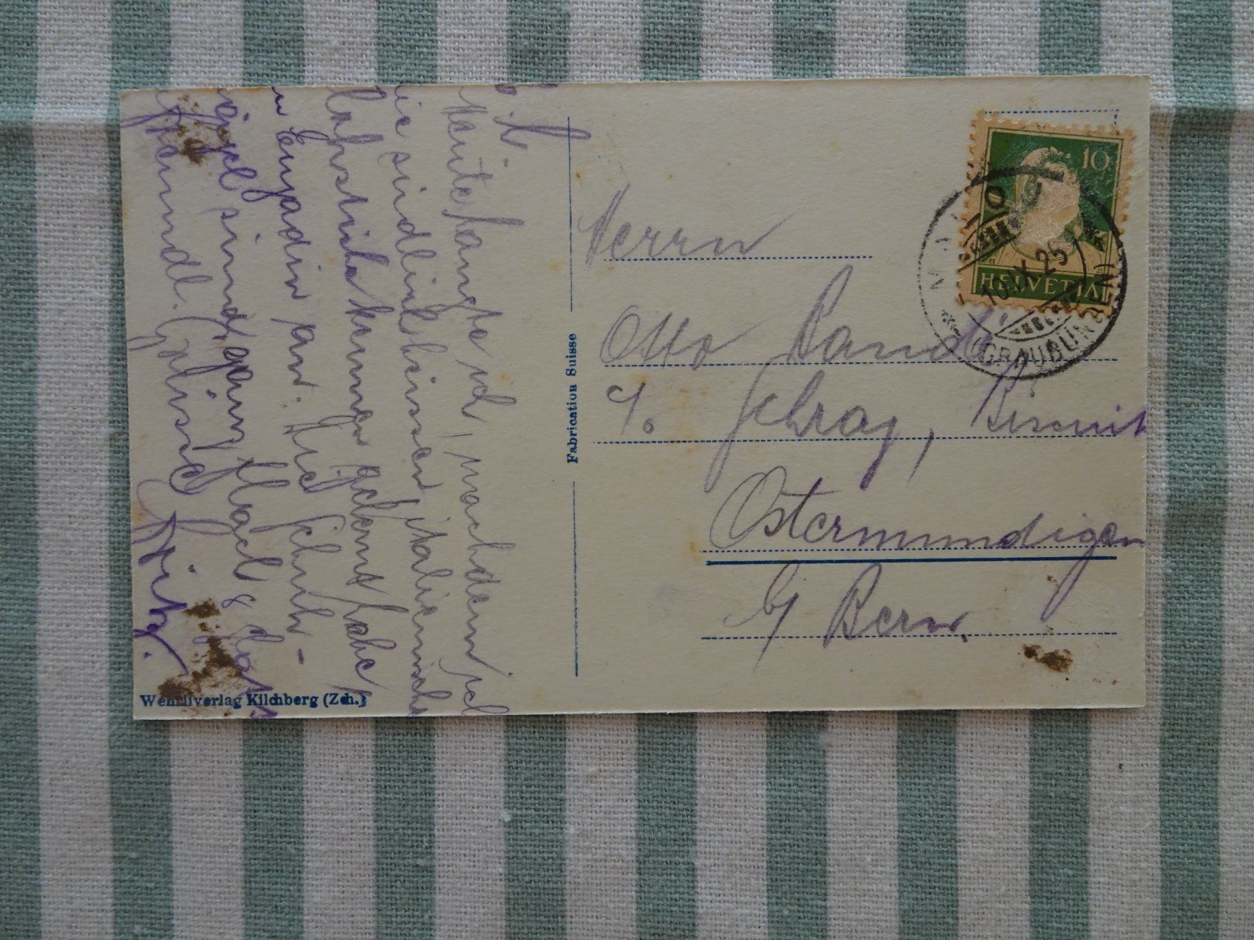 Cartoline postali: Ansichtskarte 1925 gestempelt Maloya Kursaal - M198 – Usato da Küssnacht am Rigi venduto da Kleinpreis-Shop 1