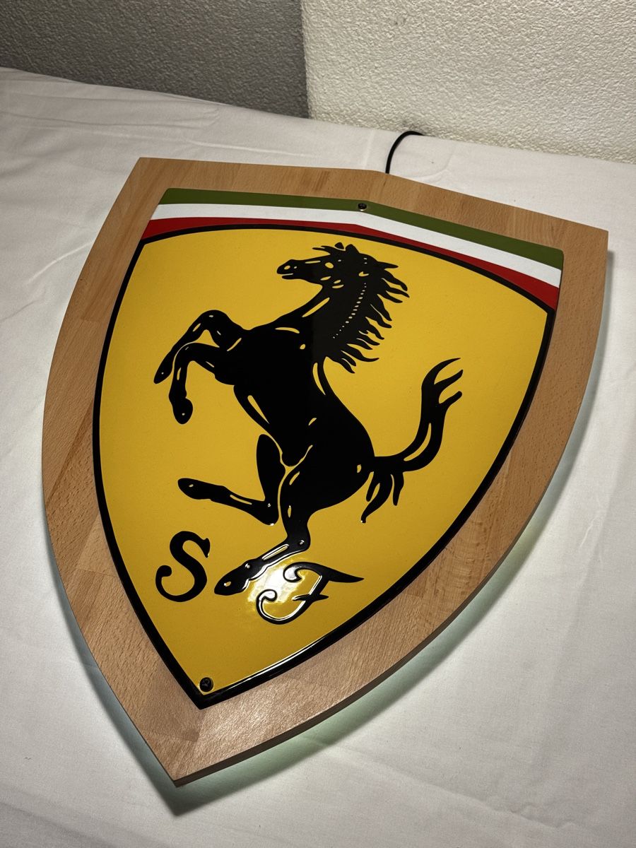 Ferrari Ecriteaux: Blechschild Ferrari - LED – D'occasion à Stüsslingen par leo_nzh6 3