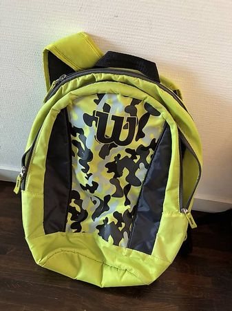Wilson Junior Tennisrucksack  Gelb/Camouflage