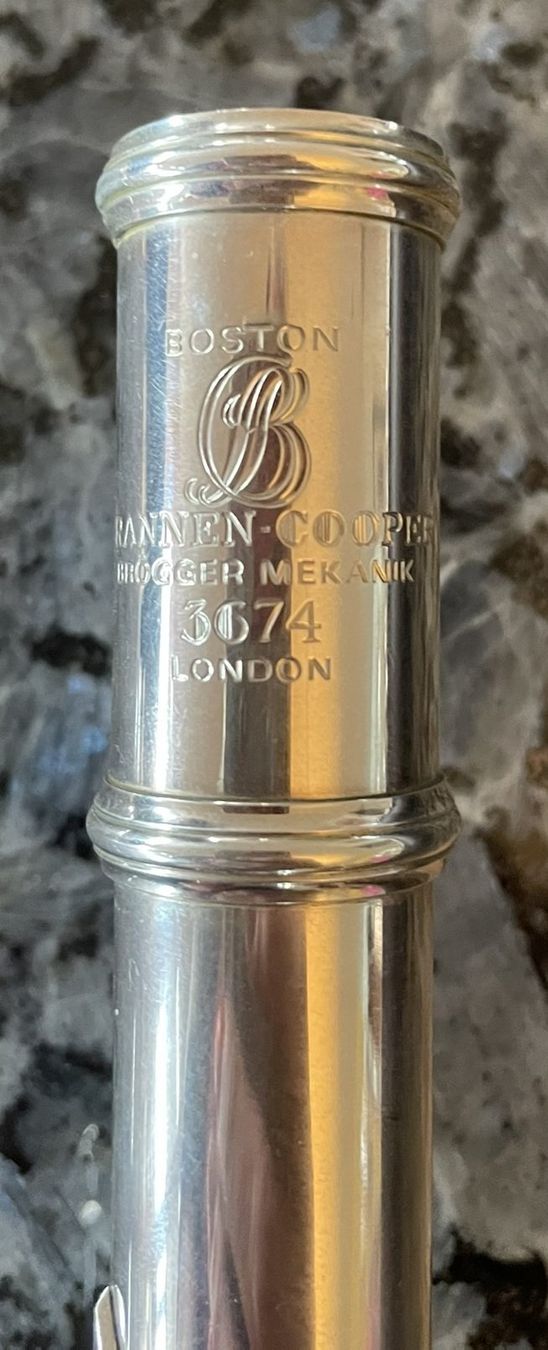 Strumenti musicali: Querflöte Brannen-Cooper – Usato da Neerach venduto da suchen02 2