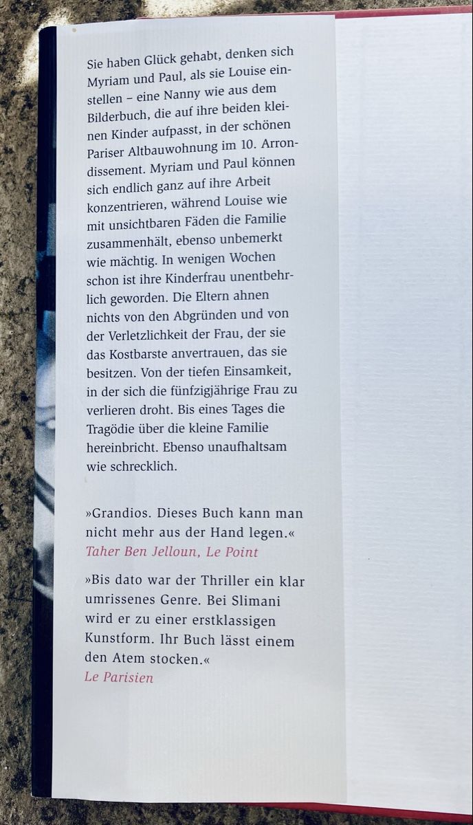 Libri: Leila Slimani: Dann schlaf auch du – Nuovo (secondo la descrizione) da Buchs AG venduto da Allerleis 3