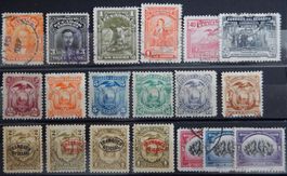 Ecuador Lot mit alten Werten II