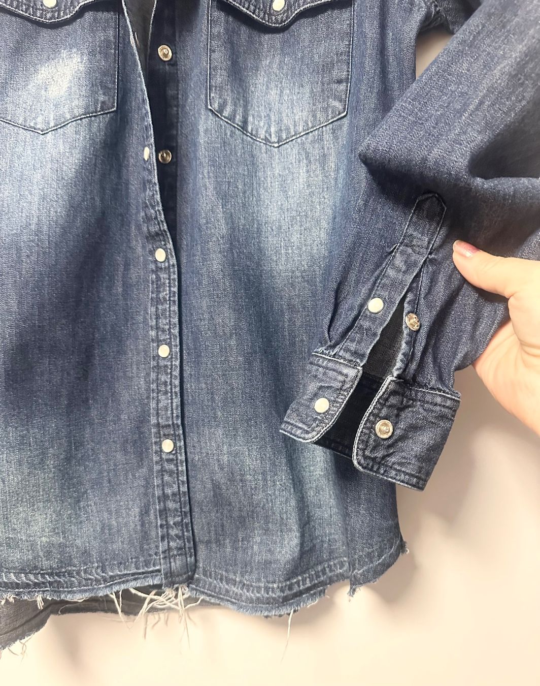 Blusen: TOP - Gr S MC LADY Jeanshemd blau – Gebraucht aus Rickenbach b. Wil von sunneschii_ 8