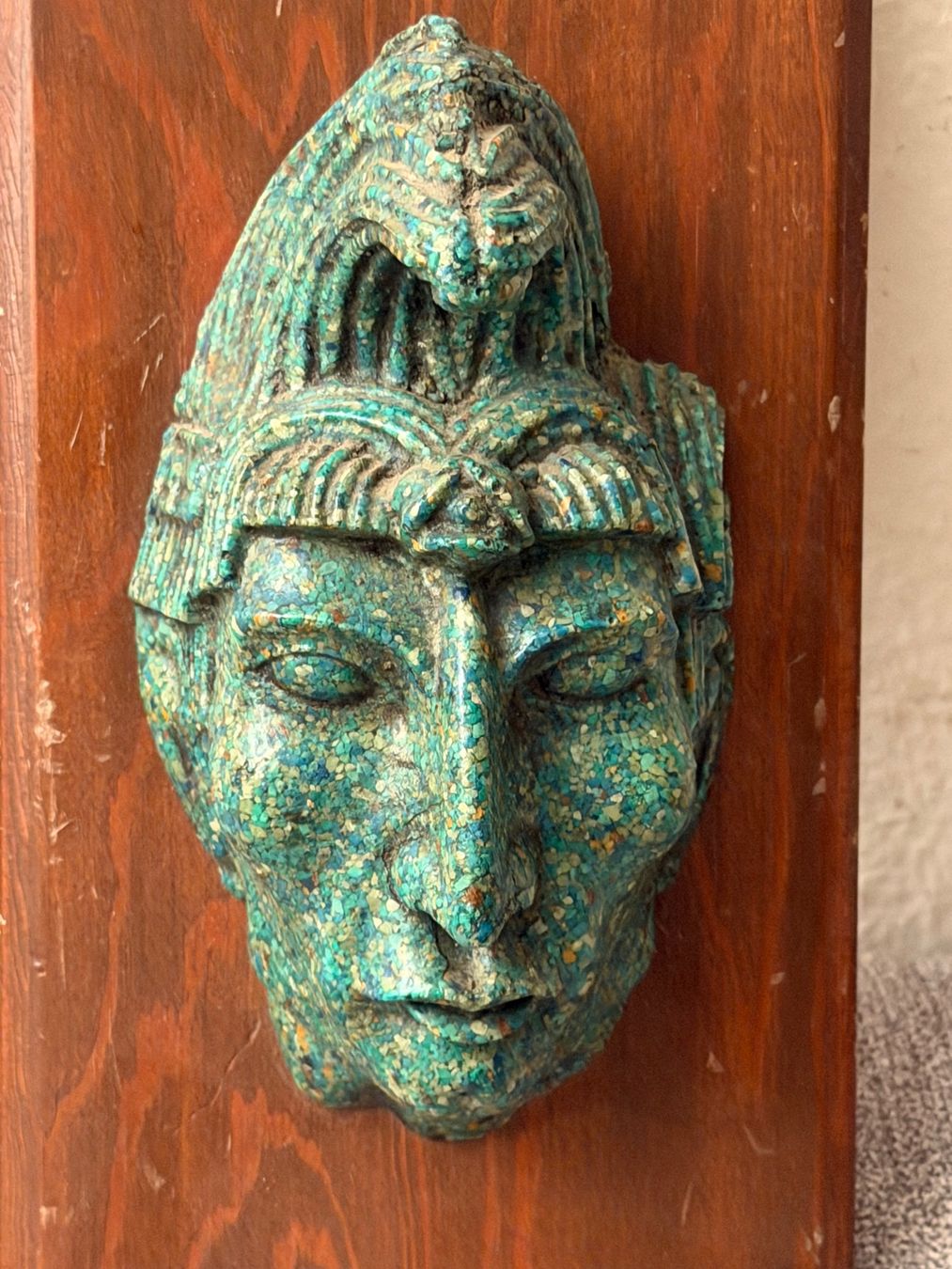 Dipinti: Aztekische Maya-Inka-Statue Totem – Usato da Basel venduto da PAUL_ART 4