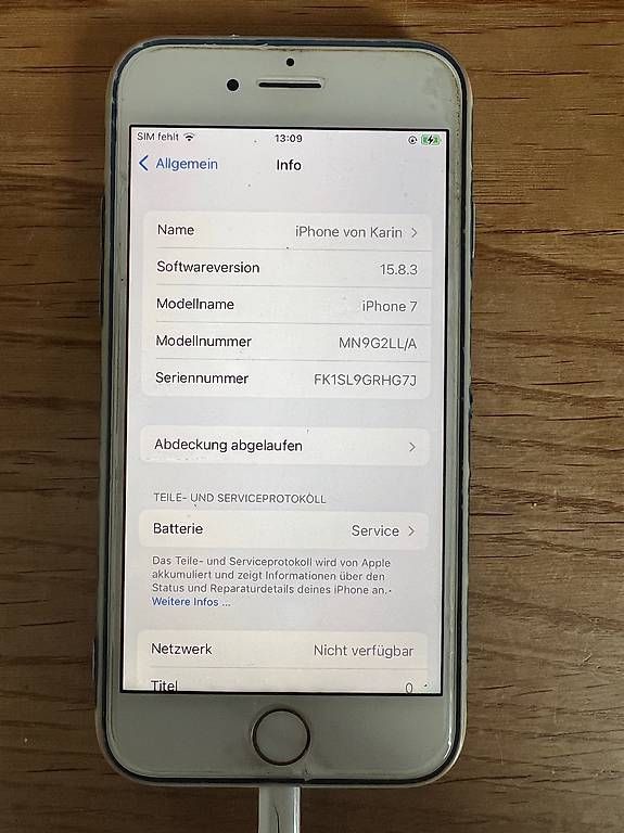 Apple Telefoni cellulari / Smartphones: iPhone 7 32 GB  silber – Usato da Langendorf venduto da Tbejda 3