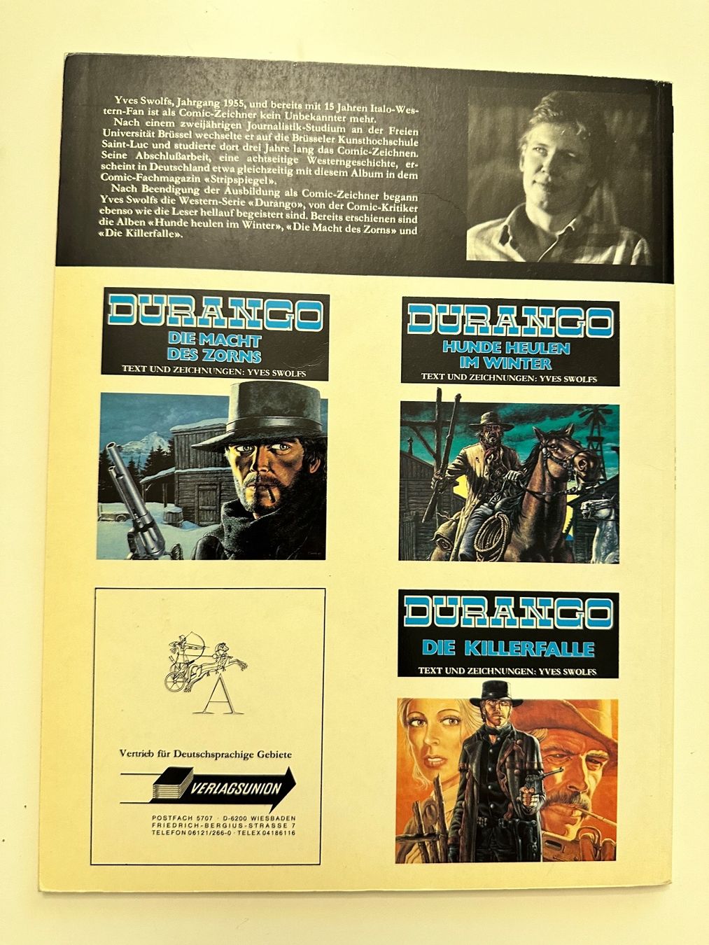 Fumetti: DURANGO BAND 4 - AMOS - SOFTCOVER – Usato da Münsingen venduto da Ganjam 2