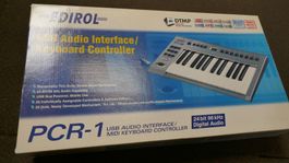 Edirol PCR-1 Midi Keyboard mit AudioInterface