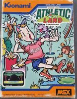 Jeu MSX Athletic Land Konami état acceptable pas testé