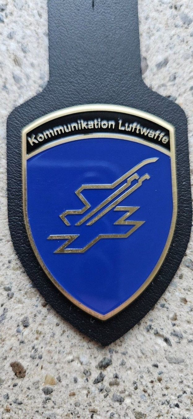 Schweizer Armee Placchette & Badge: *** Brustanhänger Luftwaffe Kommunikation *** – Nuovo e nell'imballaggio originale da Riedholz venduto da fr_sIruP 2