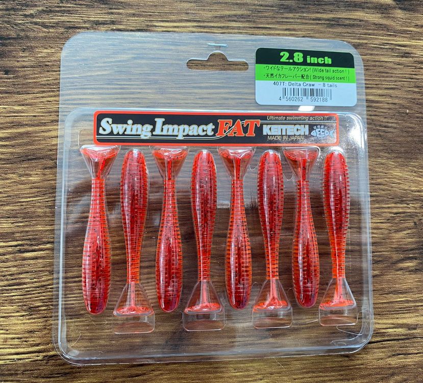 Keitech Fat Swing Impact Alewife Swimbait - 2.8 Inch, Paddle Tail For Fishing - View #7