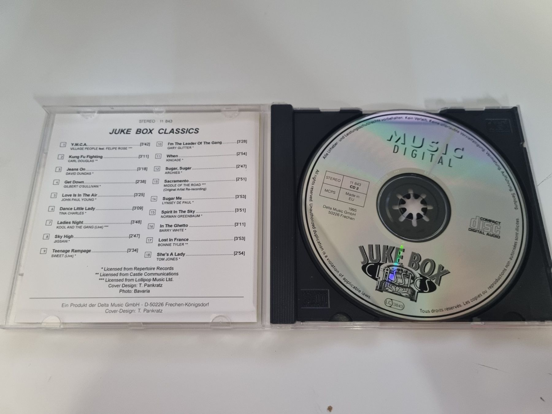 CDs: CD Jukebox Classics, Y.M.C.A., Sweet, 1985 – Gebraucht aus Wetzikon ZH von Bambiskus 2