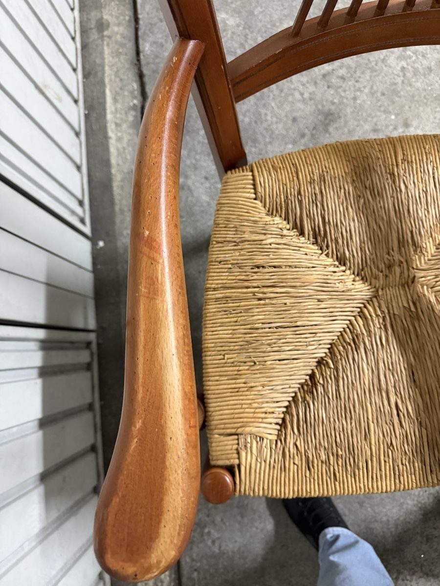 Sedie: Fauteuil / Chaise vintage provençale – Usato da Genève venduto da monica24 6