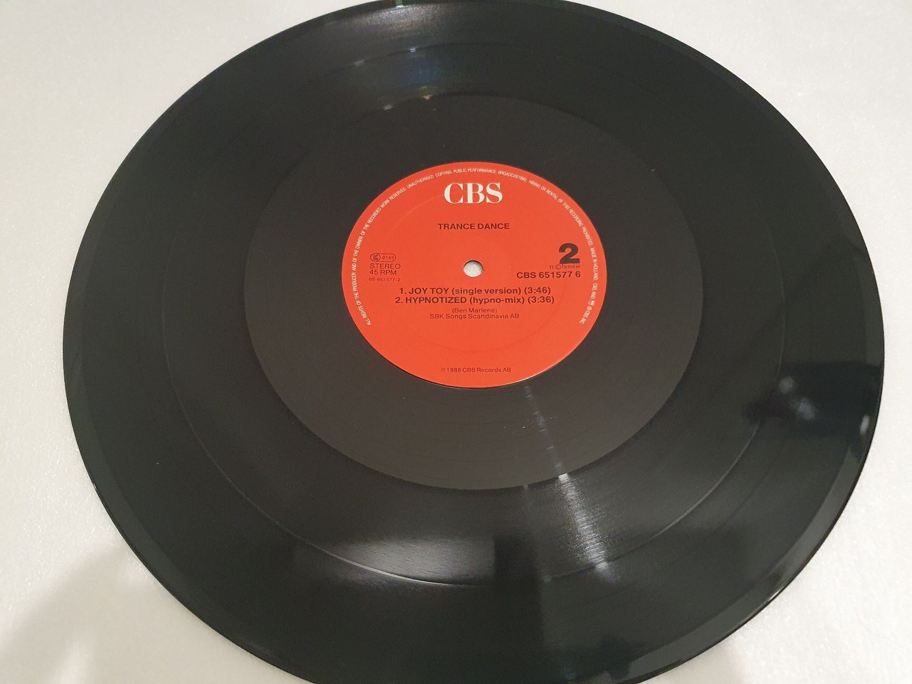 Dischi in vinile: Trance Dance – Joy Toy – Usato da Uster venduto da Vinyl-Leidenschaft 4