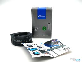 SCHWALBE Fahrrad-Schlauch 12 AV1B schwarz