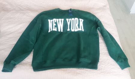 Hollister NEW YORK Sweatshirt Gr. L