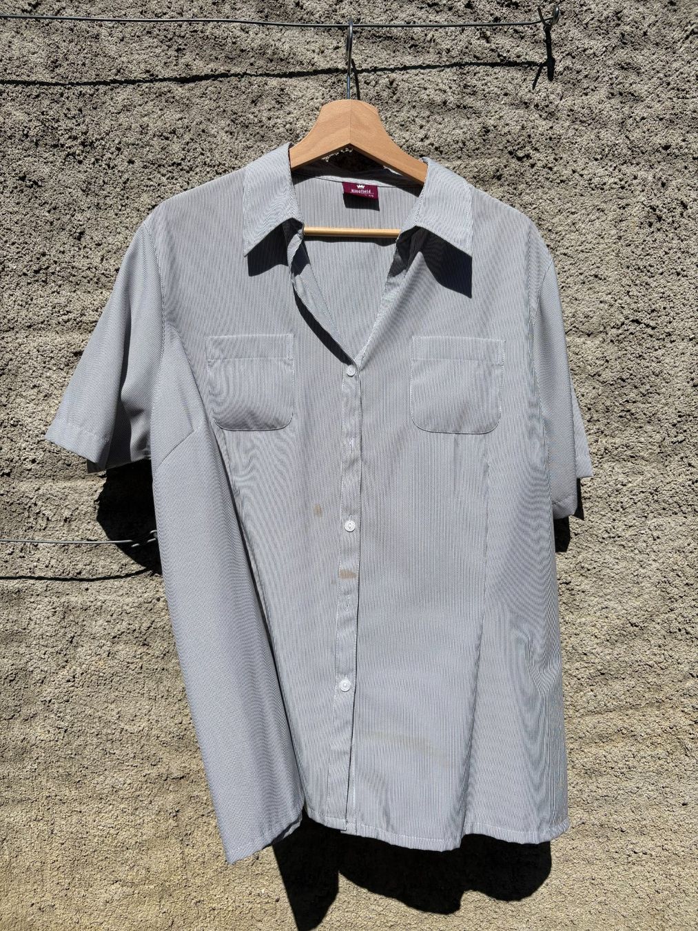 Camicie: KINGFIELD Gestreiftes Kurzarm Herrenhemd Gr. 48 – Nuovo (secondo la descrizione) da Wittnau venduto da cel_j8w9