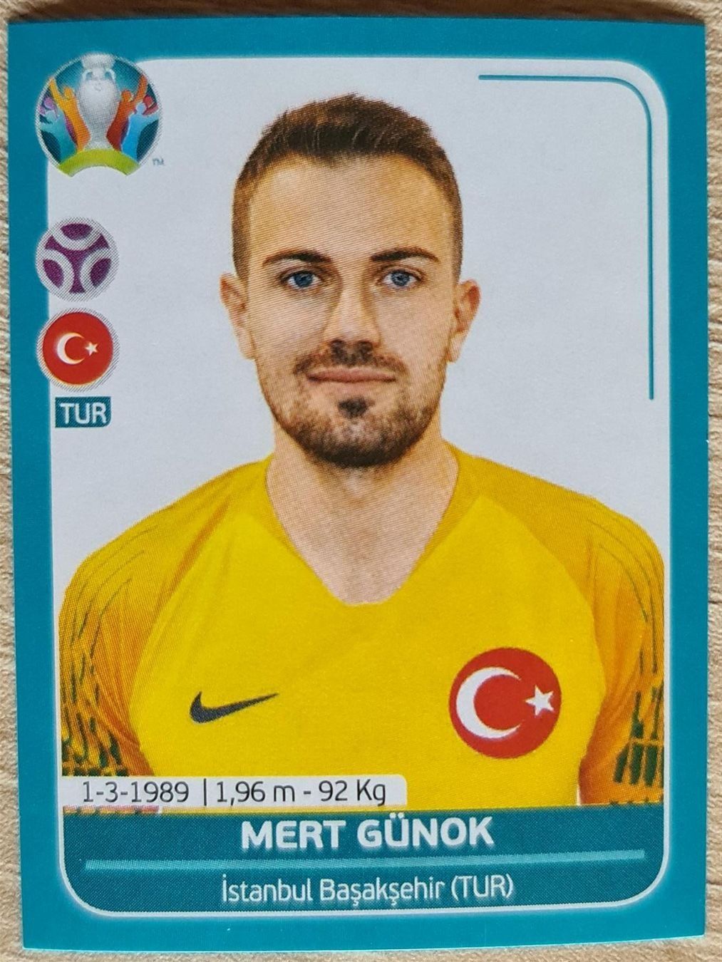 Panini Sammelbilder & Trading cards:  Panini EURO 2020 Preview edition TUR 7 – Neu (gemäss Beschreibung) aus Dintikon von Prime-shop
