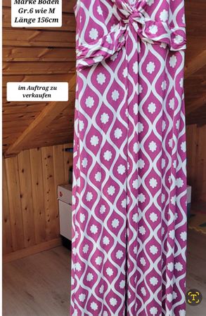 Kleid Boden Gr. 6 (wie M) lang 156cm, guter Zustand 