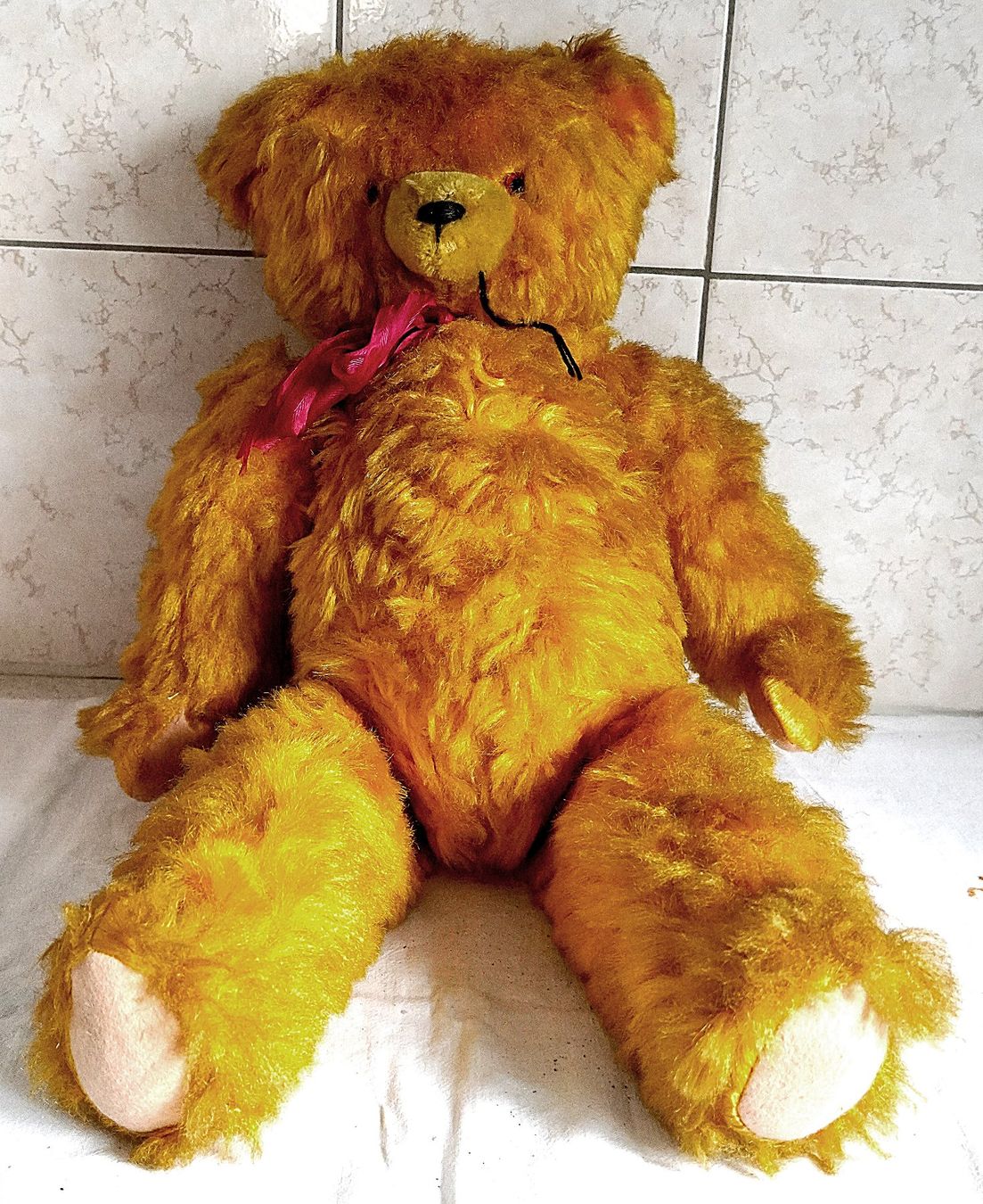 Teddy Hermann Spielzeuge: Teddybär Hermann gross 60cm – Gebraucht aus Baar von 2cvbaar 2