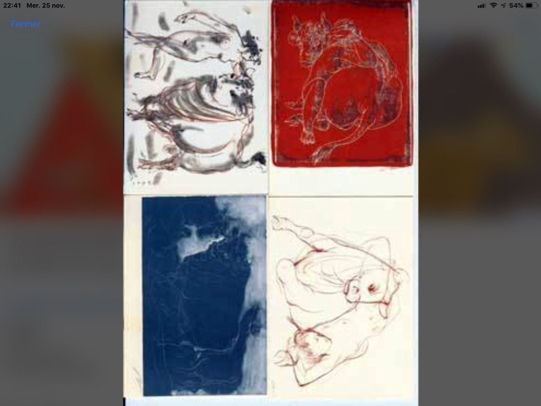 Ansichtskarten: 56 cartes postales Hans Erni de 1960 – Gebraucht aus DUGNY (-Leytron) von Rdeny 8