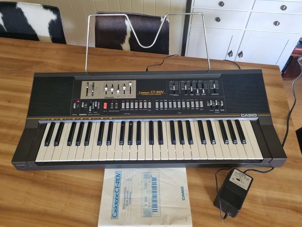 Casio Casiotone CT410V Keyboard Vintage Analog Synthesizer Acheter