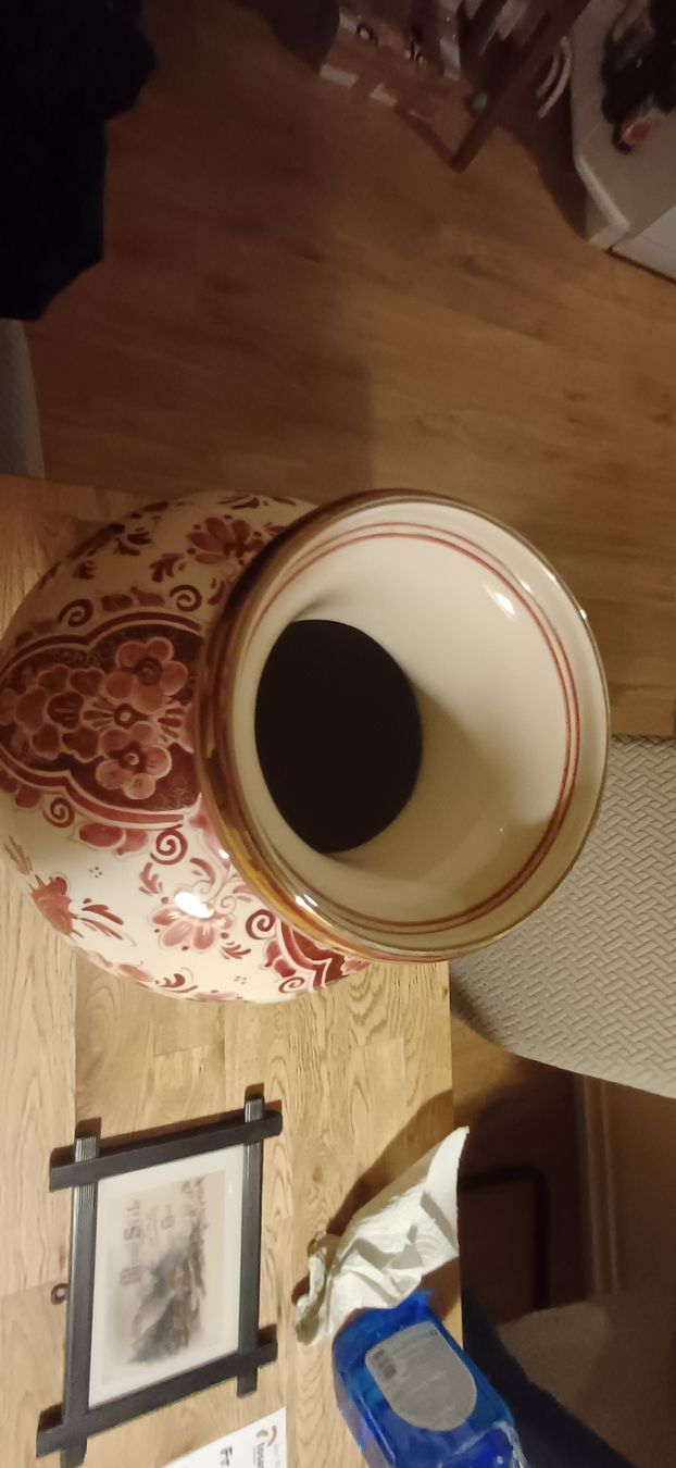 Vasen & Gefässe: Grosse Regina Delfts Vase – Gebraucht aus Flawil von Naphtali 5