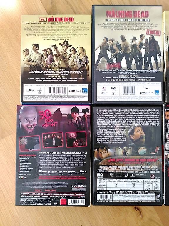Tous les DVDs: Walking Dead und weitere Horrorfilme bluray/DVDs – D'occasion à Schwyz par MrJackie 2