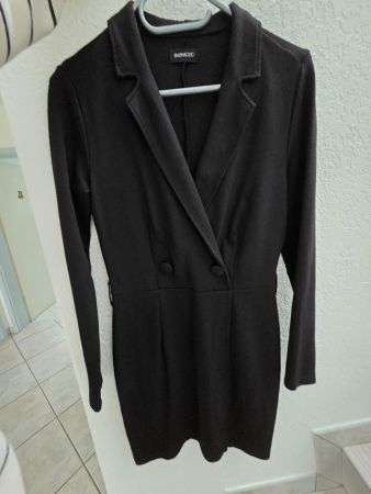 Robe de soirée noire femme