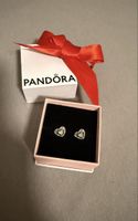 Pandora Ohrstecker Herz Silber - UNGETRAGEN