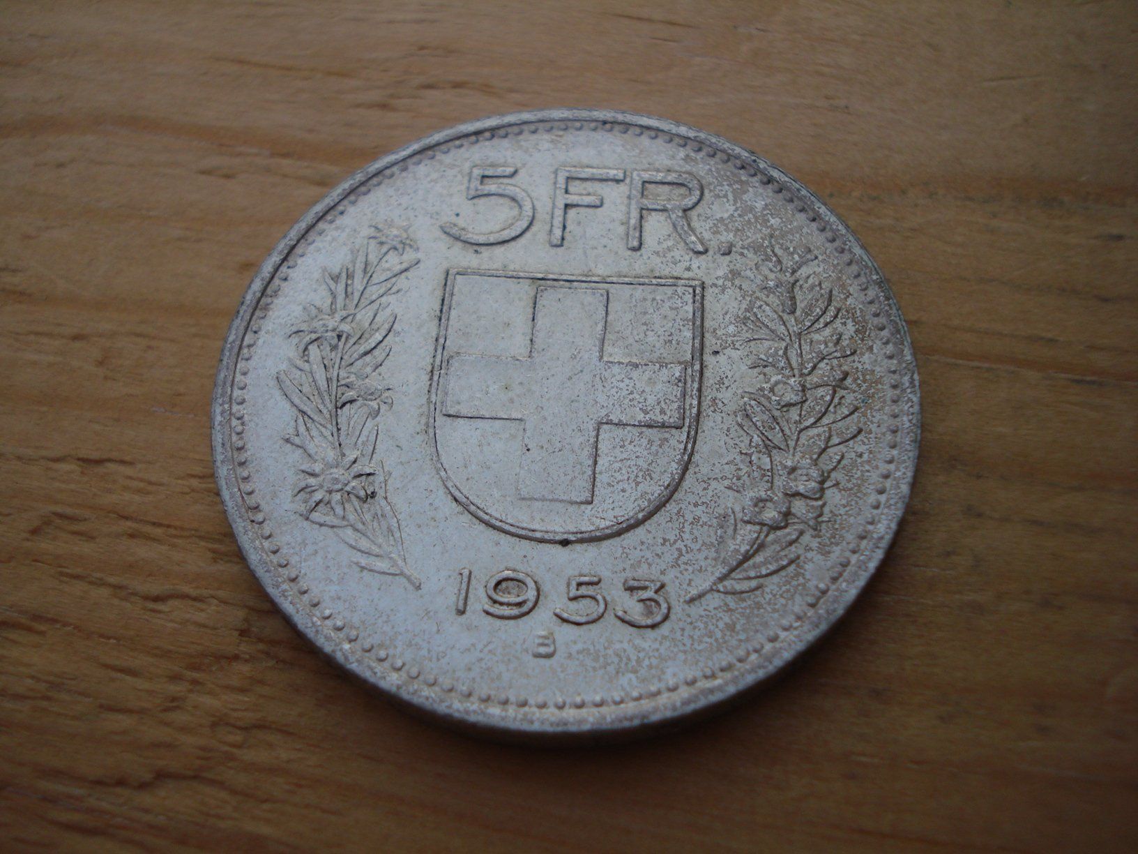 Tutti le monete: (D2) 5 Franken 1953 – Usato da Erlach venduto da Net-Coins