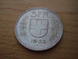 (D2) 5 Franken 1953