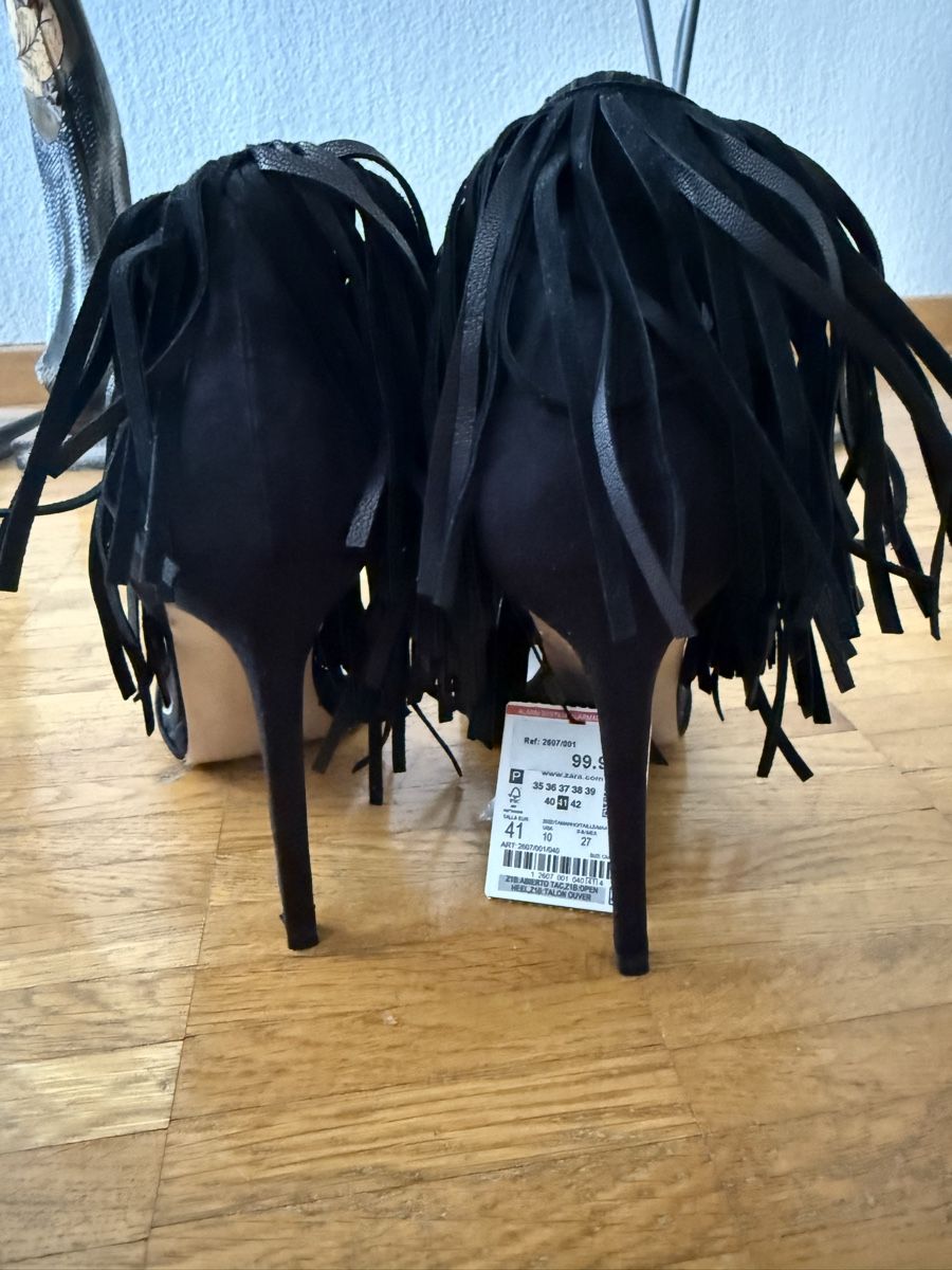 Zara Scarpe da donna: Noch nie getragene Heels mit Fransen :) – Nuovo (secondo la descrizione) da Meilen venduto da TK_ 2