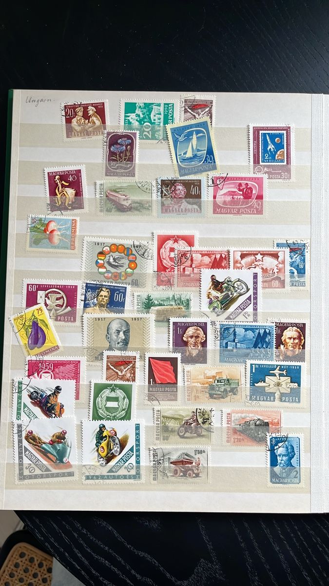 Alle Briefmarken: Sammlung Briefmarken aus Ungarn – Gebraucht aus Zürich von pantelicarsenije