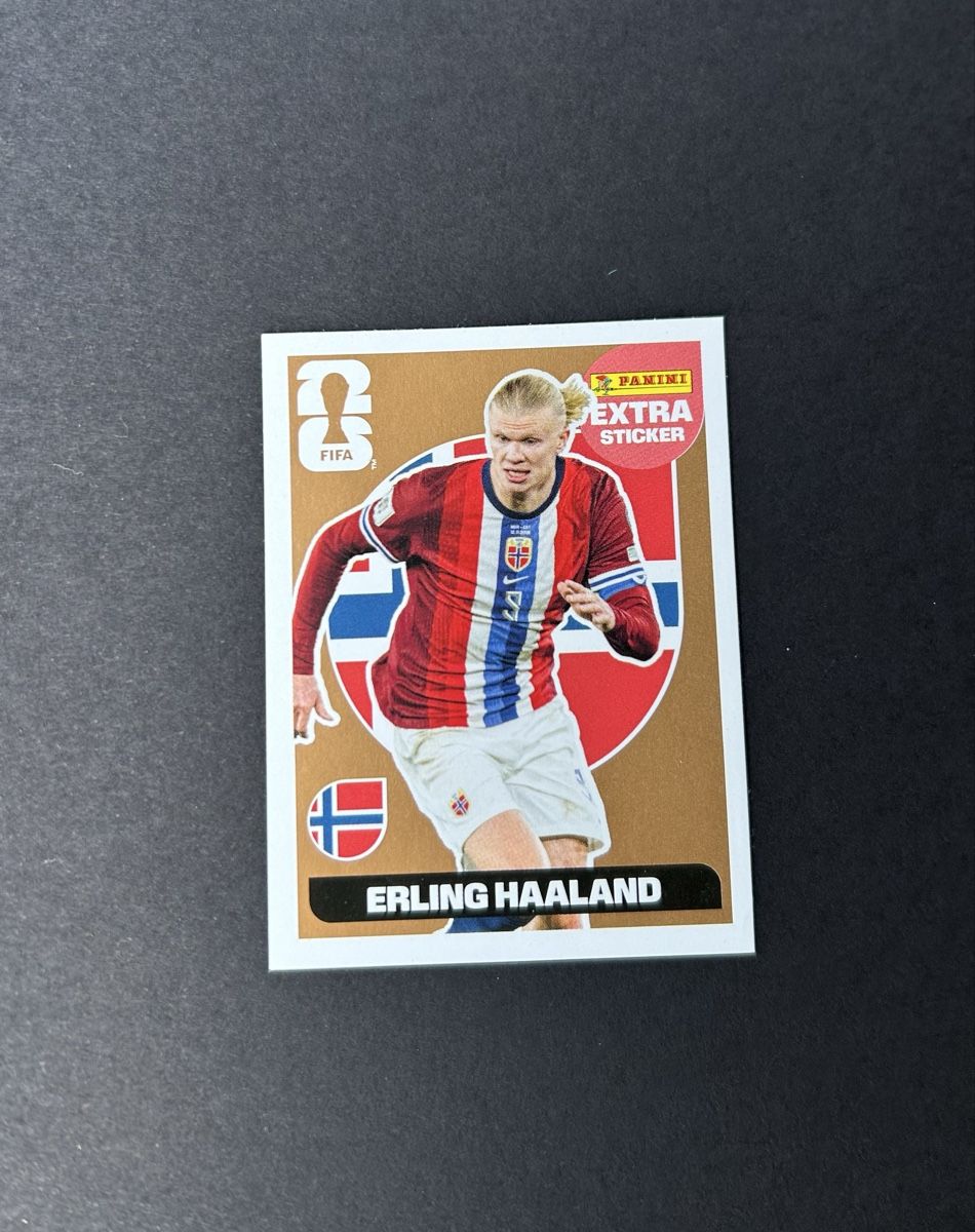 Panini Sammelbilder & Trading cards: Panini Extra Sticker Erling Haaland – Neu (gemäss Beschreibung) aus Herzogenbuchsee von Schnust