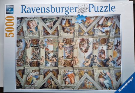 NEU Ravensburger Puzzle 5000 Sixtinische Kapelle