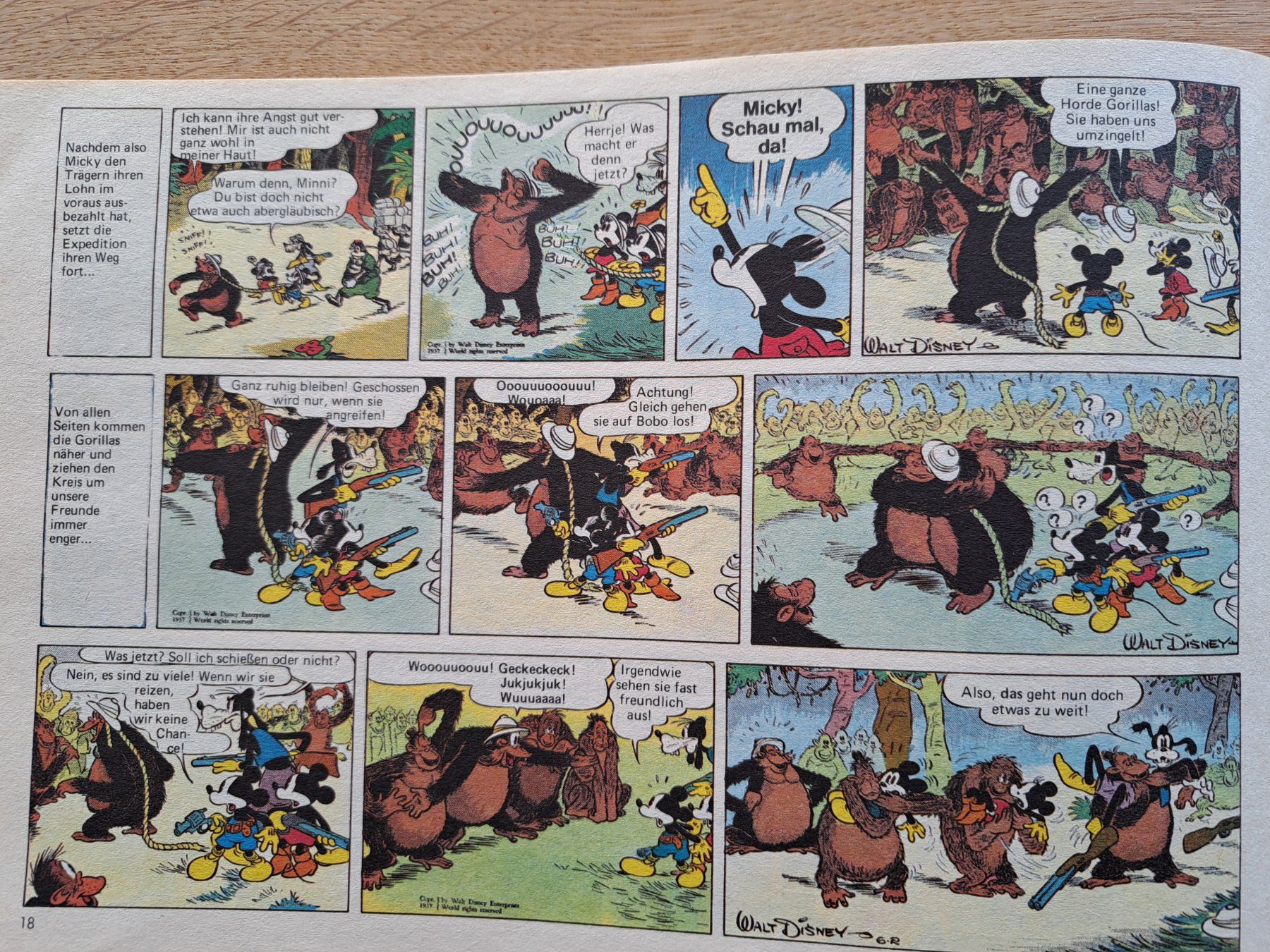Fumetti: Micky Maus und der Geist des Gorilla 1937 – Usato da Meggen venduto da Ricardokoch 2