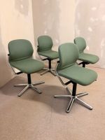 Ikonische Wilkhahn Drehstühle 211/21 Space Age Stühle