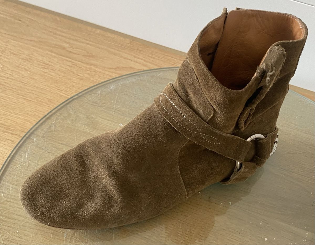 Isabel Marant Scarpe da donna: ISABEL MARANT SUEDE LEATHER  ANKLE BOOTS – Usato da Walchwil venduto da Finibaci 6