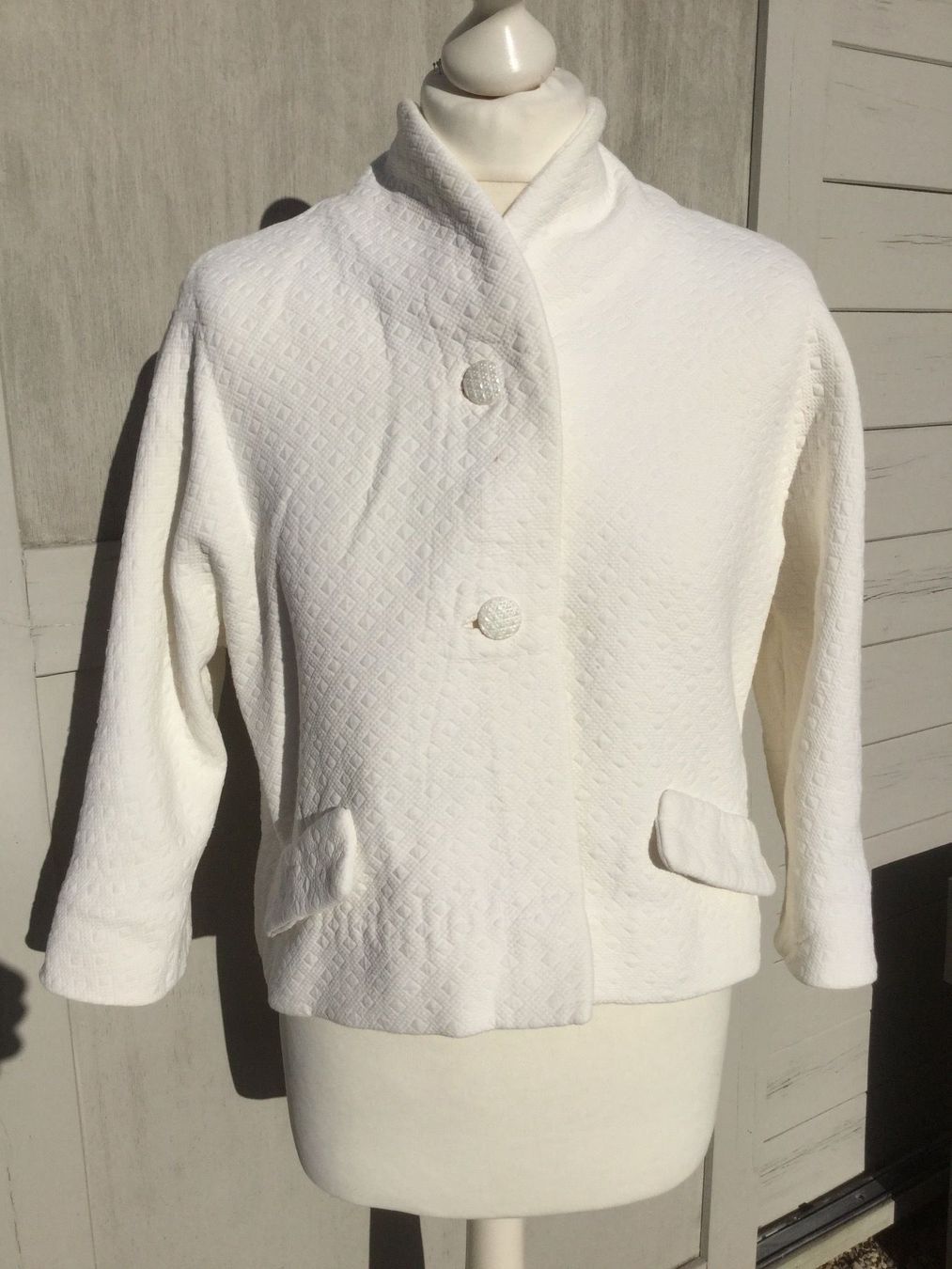 Jacken: Veste blanche Vintage 1953 – Gebraucht aus Agiez von chouchanelle 5