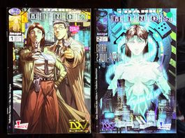 Dark Minds Comic Hefte 1&2 Limited Edition Top Zustand!