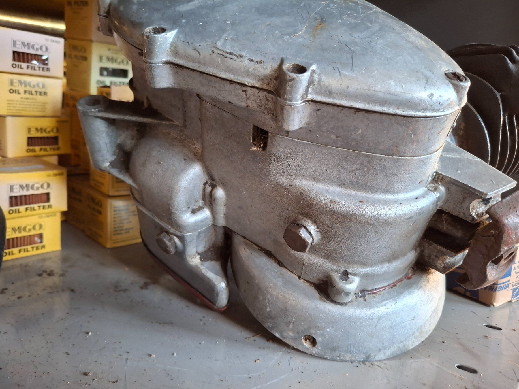 Triumph Motori: Triumph TWN B125 Motor Drehschieber 1948 Oldtimer Nürnberg – Difettoso da Wängi venduto da Toeff85 4