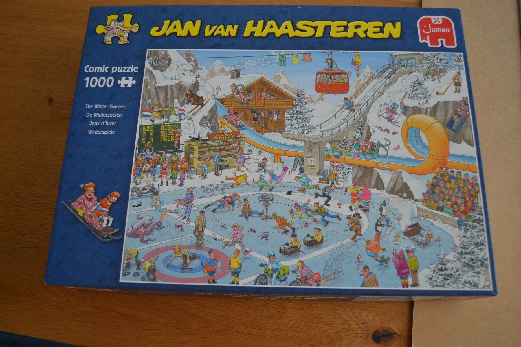 Puzzle: Puzzle 1000 Teile - Winterspiele – Usato da Kölliken venduto da Knorrli58 1