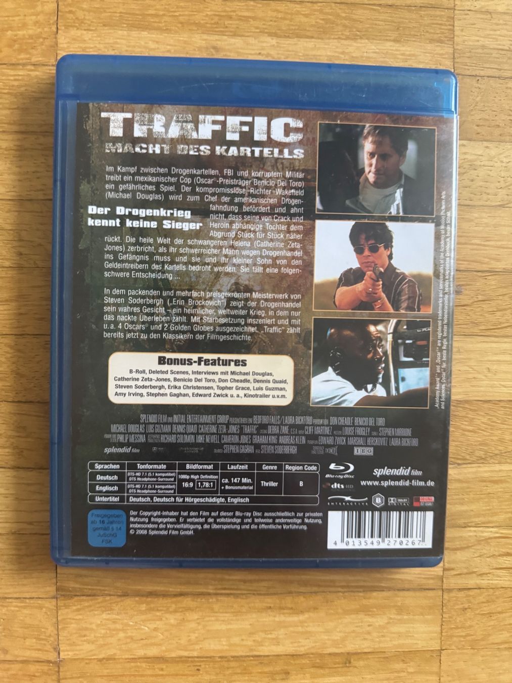 Tutti i DVDs: TRAFFIC.  (BLU-RAY). VERGRIFFEN – Usato da Basel venduto da san_2qlq 1
