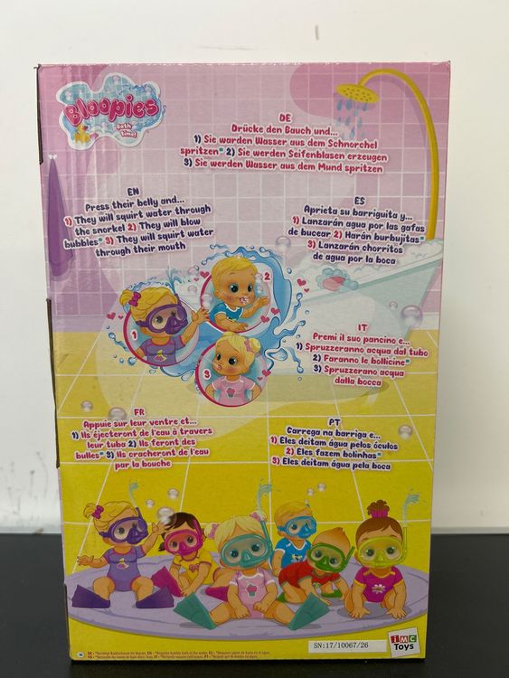 Jouets: Neu Spielzeug IMC TOYS Wasser Bloopies Badebaby Puppe (1x) – Neuf avec emballage d'origine à Inwil par Rzic-Liquidationen 2