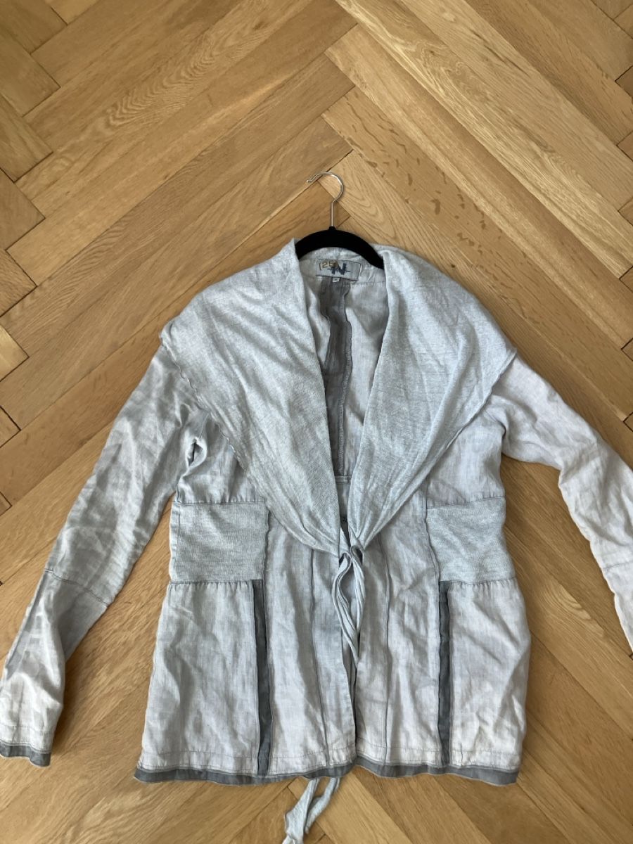 Nile Giacche: graue Nile Jacke, Grösse M, 100% Leinen – Usato da Bern venduto da ann_v2kg 4